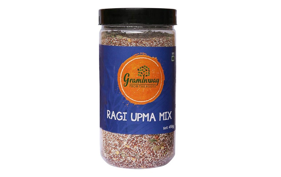 Graminway Ragi Upma Mix    Plastic Jar  450 grams